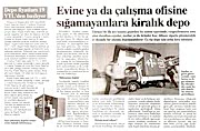 Evine ya da çalışma ofisine sığamayanlara kiralık depo