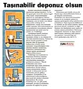 Taşınabilir deponuz olsun