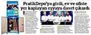 PratikDepo'ya girdi ev ve ofiste yer kaplayan eşyaya davet çıkardı