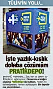 İşte yazlık-kışlık dolaba çözüm PRATİKDEPO!