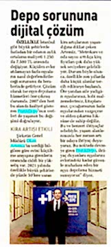 Depo sorununa dijital çözüm